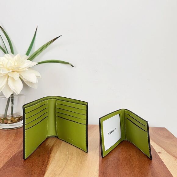 NWT Coach 3 In 1 Wallet In Signature Canvas - Picture 3 of 6